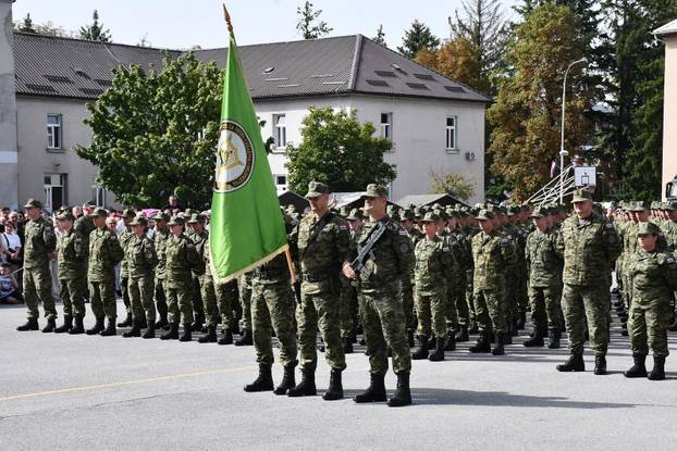 Požega: Svečana prisega ročnika na temeljnom vojnom osposobljavanju
