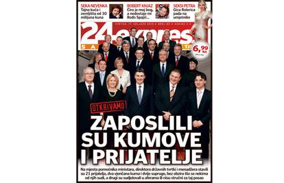 24sataExpress: ministri zaposlili prijatelje i rodbinu!