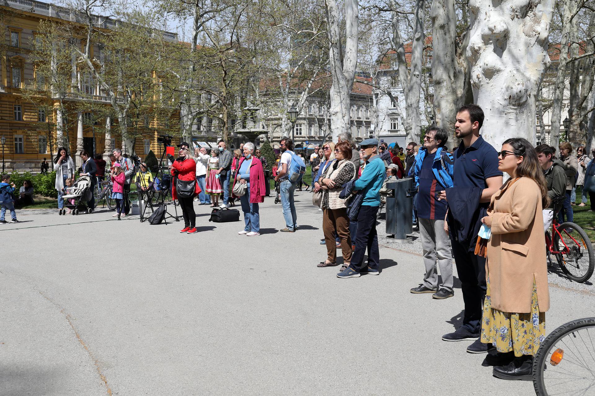 Novi projekt Turističke zajednice grada Zagreba počeo je na Zrinjevcu