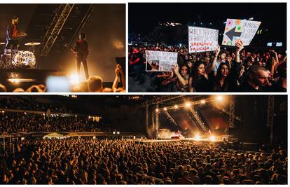 Deset tisuća ljudi i transparenti, vatromet, šljokice i rock'n'roll: Buč Kesidi rasprodao Tašmajdan