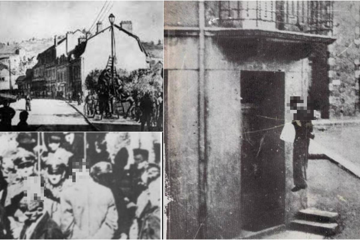 SS-ovci su iz osvete objesili 99 muškaraca od 16 do 60 godina na balkone i uličnu rasvjetu...