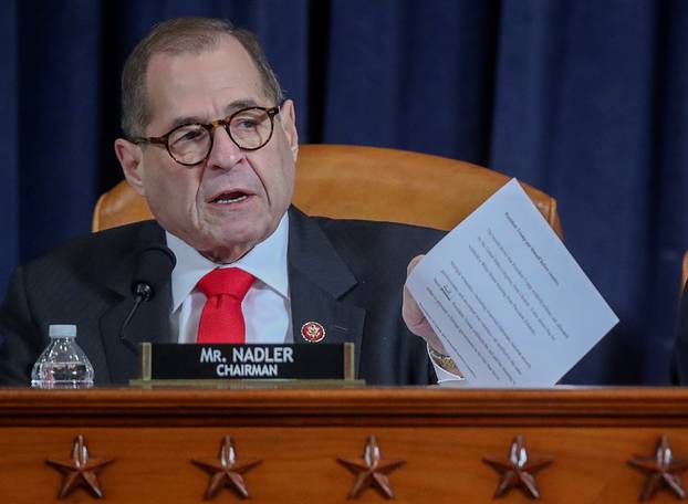 House Judiciary Committee holds evidentiary hearing on Trump impeachment inquiry on Capitol Hill in Washington