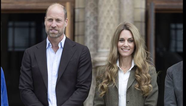 Prince William and Kate Middleton at Natural History Museum