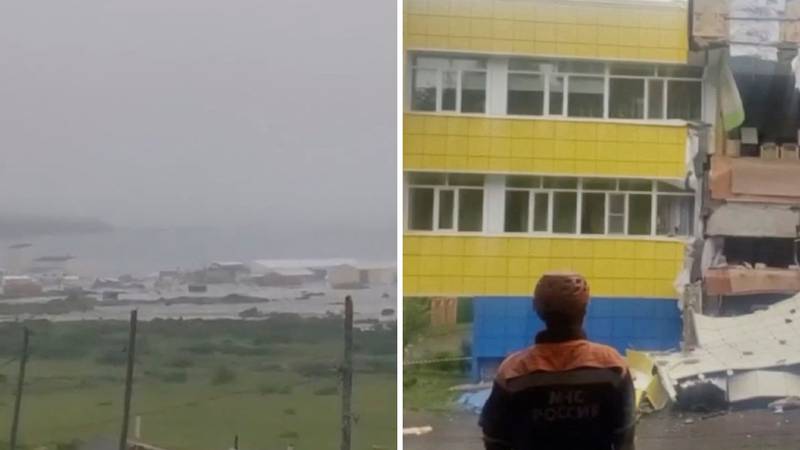Ruski grad pogodila tri vala tsunamija. Ljude su evakuirali