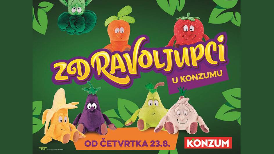 Konzumovi Zdravoljupci: Promjenite prehrambene navike