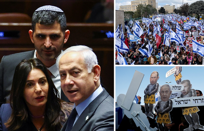 Kaos u Izraelu: Izbili prosvjedi zbog pravosudne reforme, Netanyahu odgodio raspravu