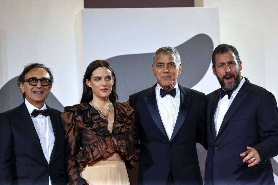 82nd Venice Film Festival - screening of the movie "Jay Kelly" in competition