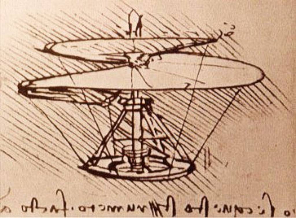 Genijalac: Crtao je helikoptere 400 godina prije no što su se pojavili
