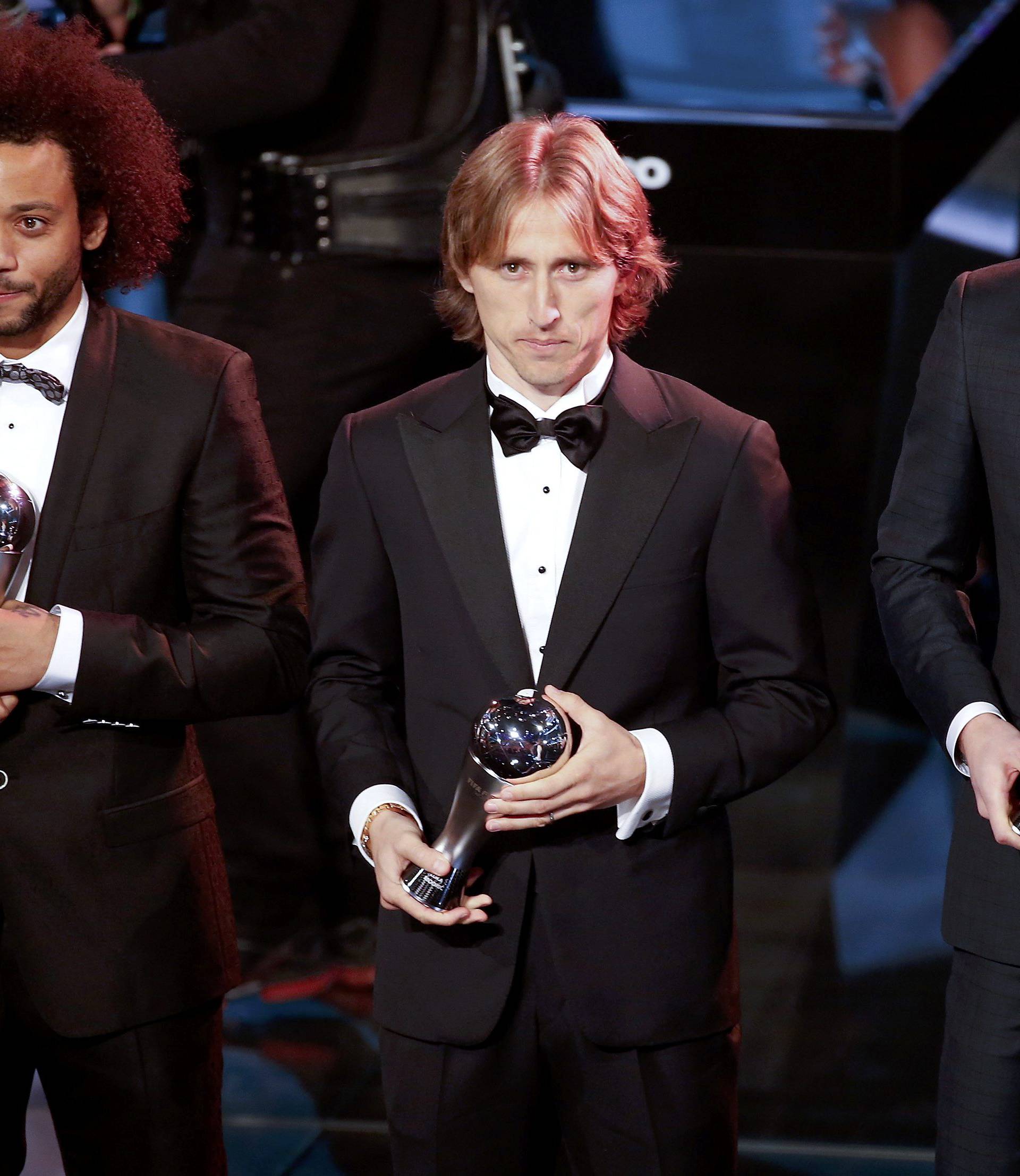 Football Soccer - FIFA Awards Ceremony -  FIFA World 11 award