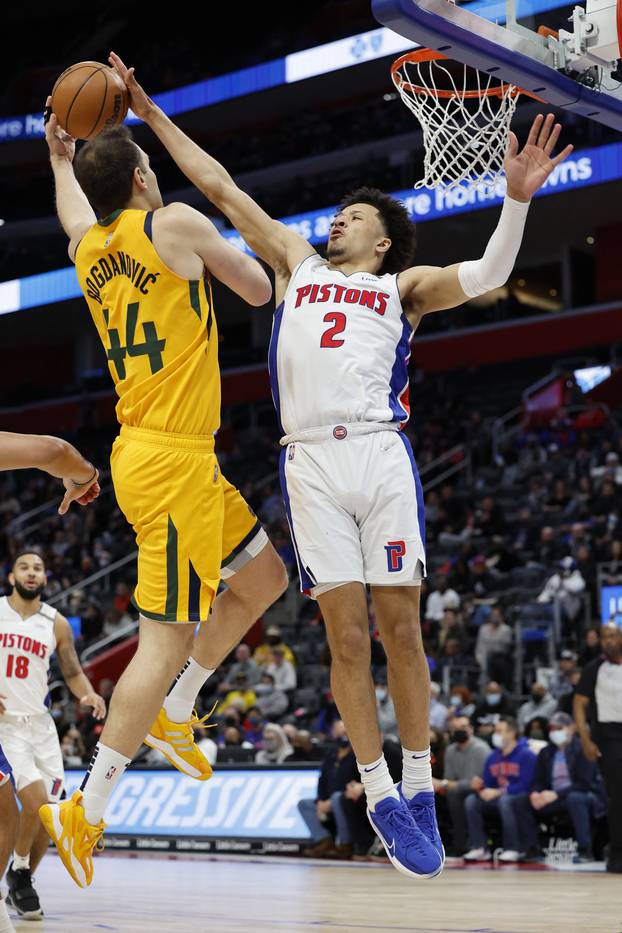 NBA: Utah Jazz at Detroit Pistons