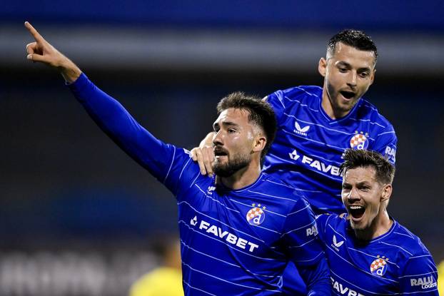 Zagreb: Dion Drena Beljo zabio gol za 1:0 protiv Fenerbahce F.K. u 1. kolu Europske lige