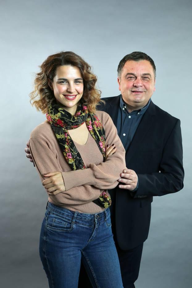 Zagreb: Televizijski voditelji Doris Pinčić Rogoznica i Duško Ćurlić