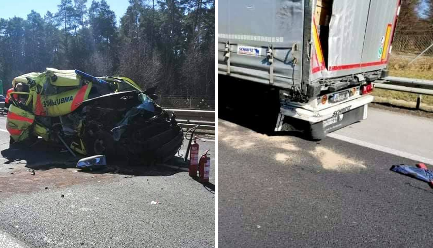 Sudar kamiona i hitne pomoći u Sloveniji, ozlijeđeno dvoje ljudi