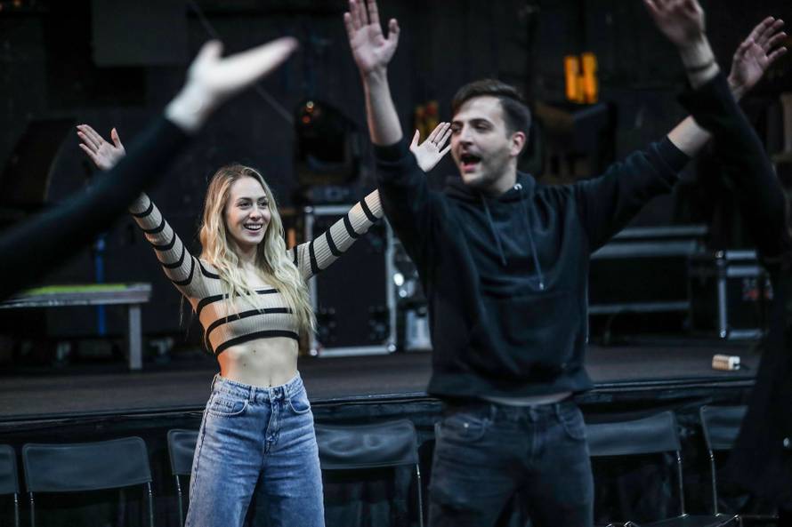 Zagreb: Proba u Boogaloou za show Studio 54