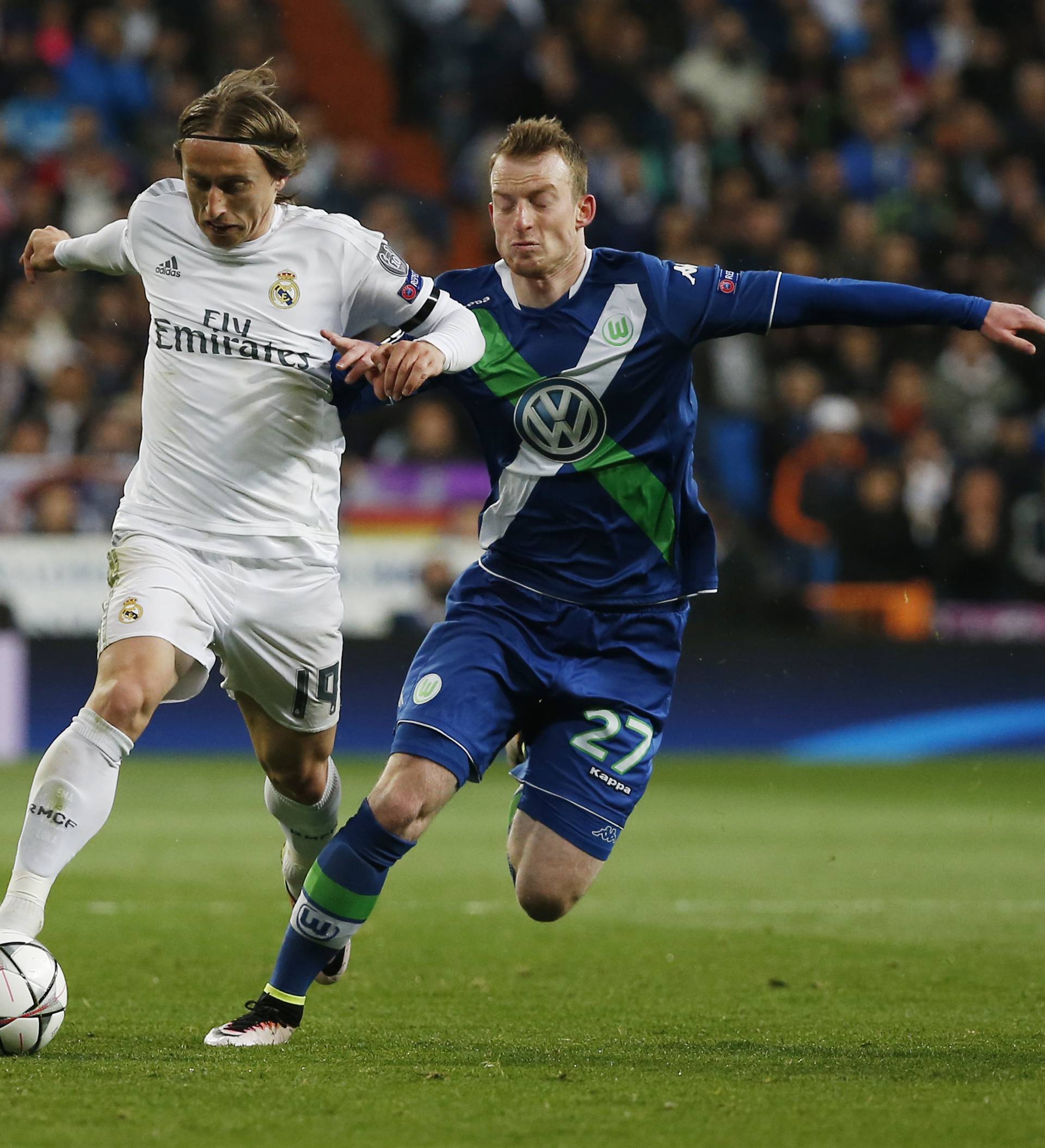 Real Madrid v VfL Wolfsburg - UEFA Champions League Quarter Final Second Leg