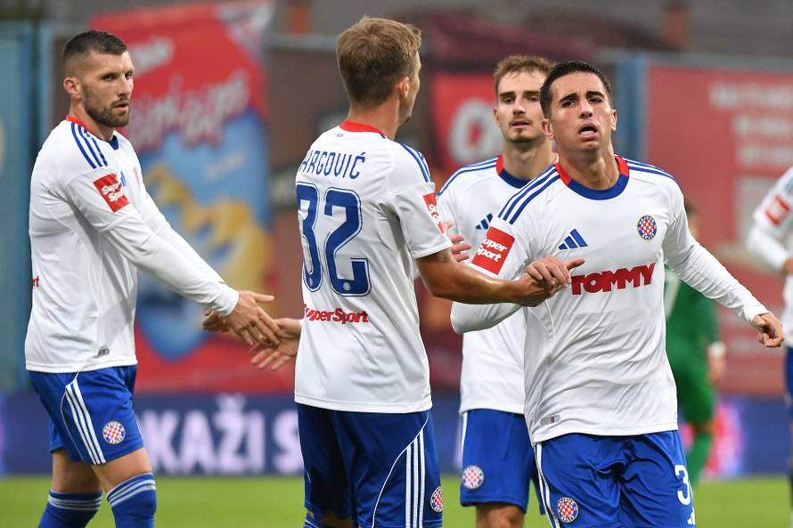 Koprivnica: Koprivnica i Hajduk sastali se u šesnaestini finala Hrvatskog nogometnog kupa