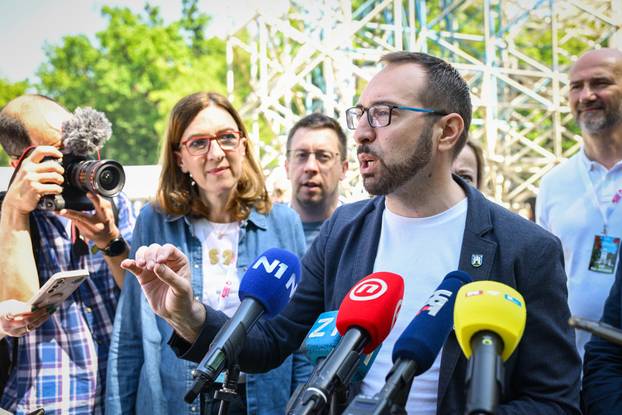 Zagreb: Gradonačelnik Tomislav Tomašević posjetio je proslavu Međunarodnog praznika rada