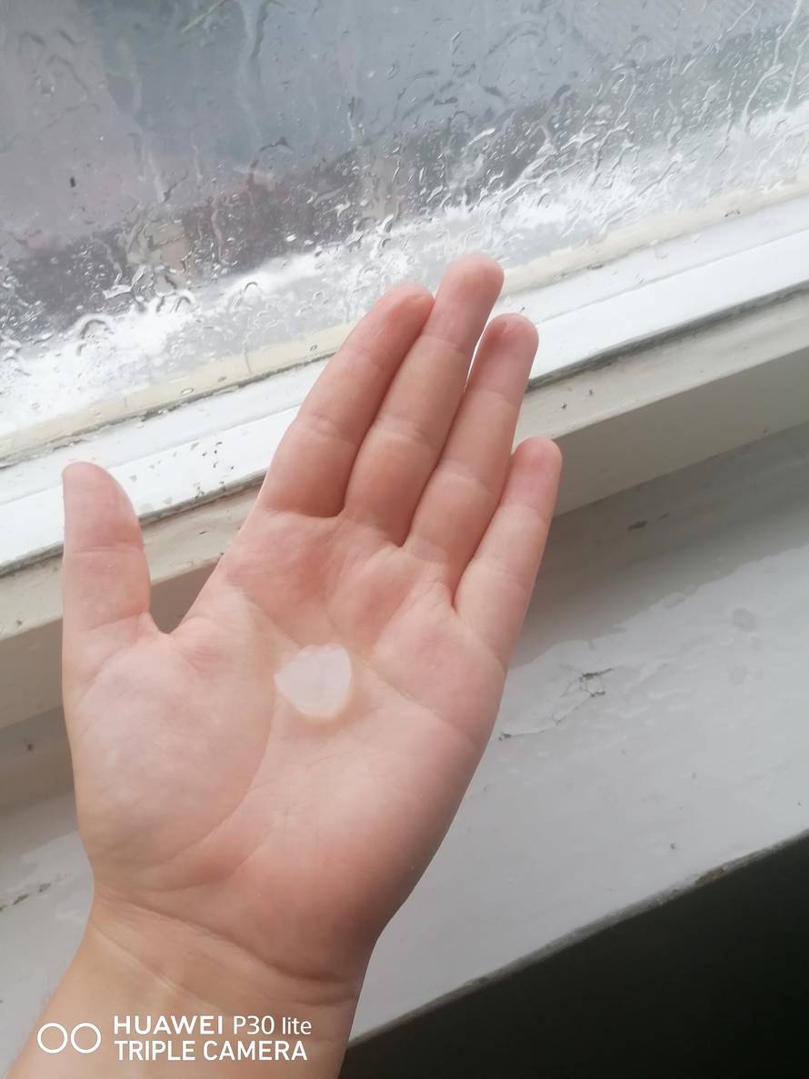 Vjetar srušio drvo, tuča oštetila aute: 'Mogla je nekoga ubiti!'