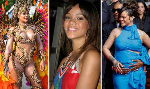 50 fotki ljepotice s Barbadosa: Ovako se mijenjala Rihanna, voli gole haljine i isticati obline