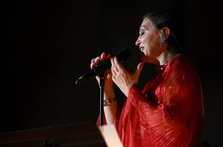 Zagreb: Nina Badrić održala koncert u Lisinskom