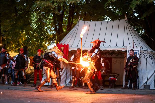 Donja Stubica: Borbe vatrom na Tahijevom viteškom turniru