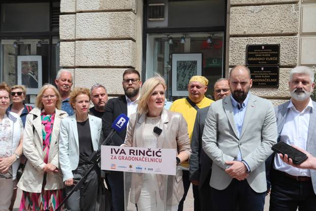Rijeka: Konferencija Ive Rinčić kandidatkinje za gradonačelnicu