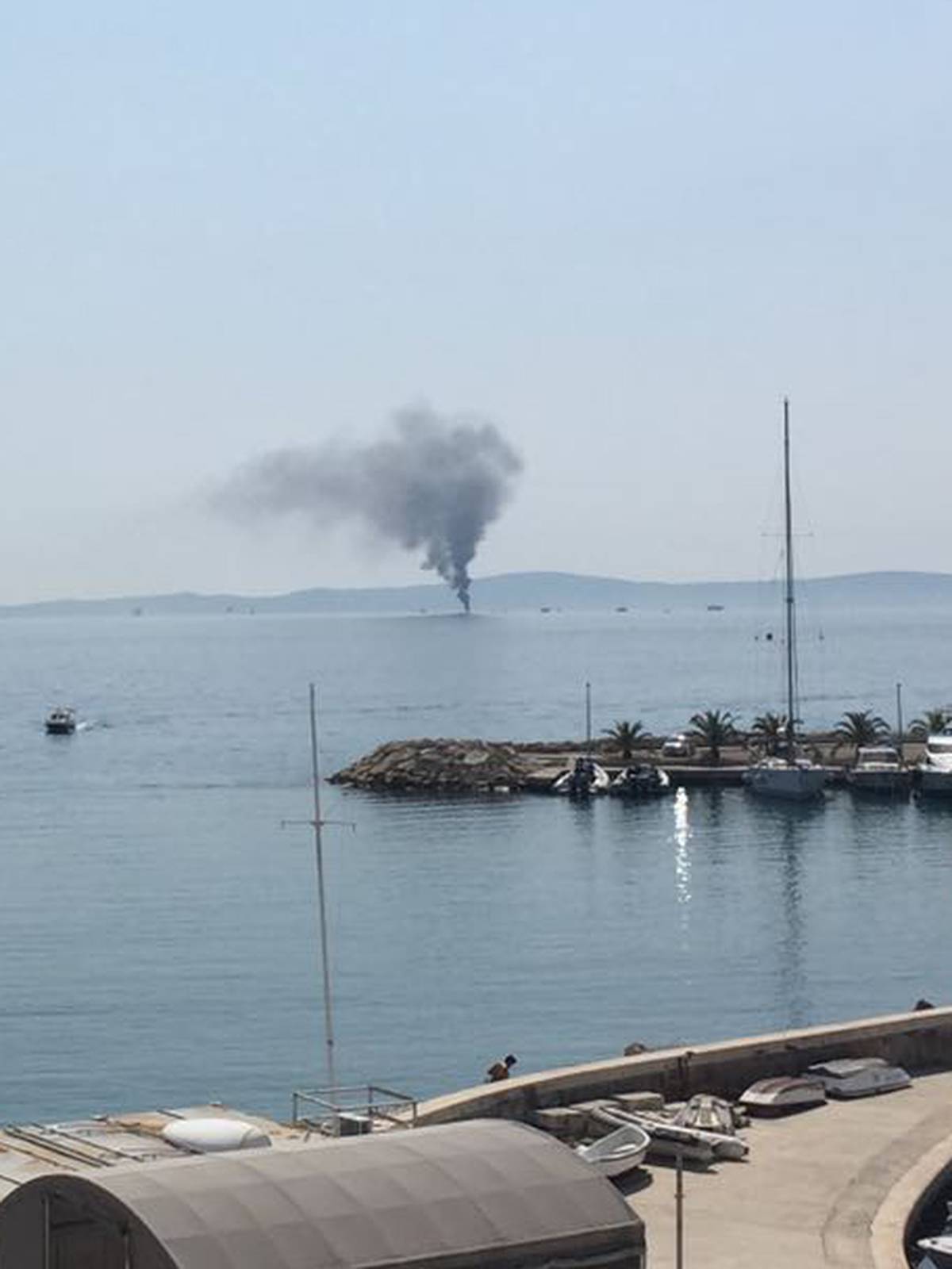Planula jedrilica ispred Splita: Spasili dvoje, nema ozlijeđenih