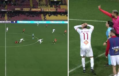 VIDEO Kako to suci nisu vidjeli? Pogledajte bizaran gol iz Italije