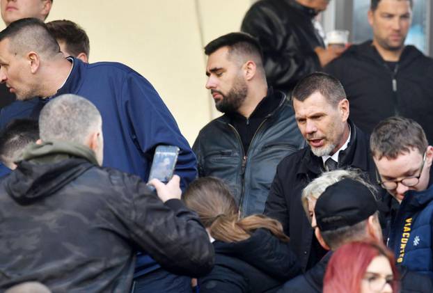 Šibenik: Zvonimir Boban, novi predsjednik Uprave GNK Dinamo, na utakmici Šibenik - Dinamo