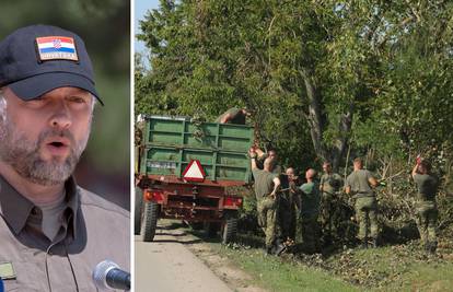 Banožić 'poduplao' naknade za vojnike koji uklanjaju posljedice nevremena: Sad je dan 40 eura