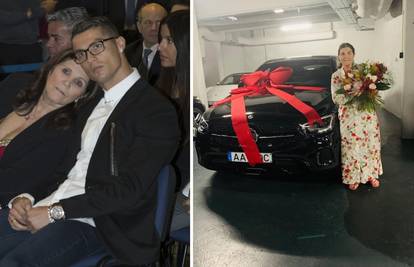 Ronaldo usrećio majku: Kupio joj Mercedes za Majčin dan...