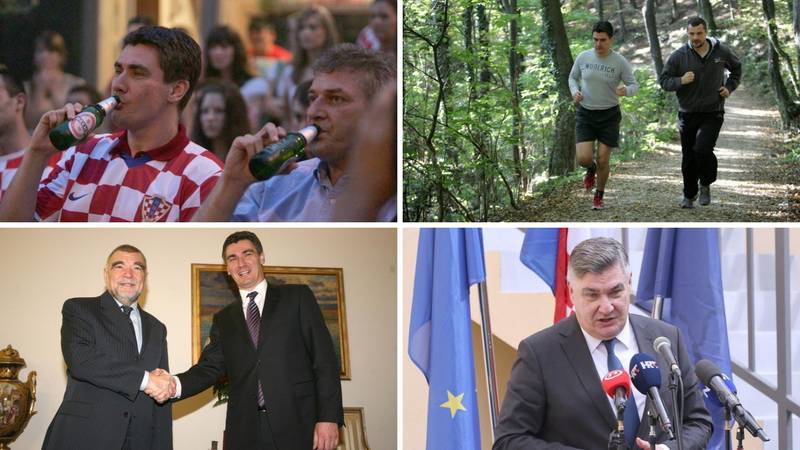 FOTO Zoki slavi 60. rođendan. Evo kako se predsjednik Milanović mijenjao kroz godine