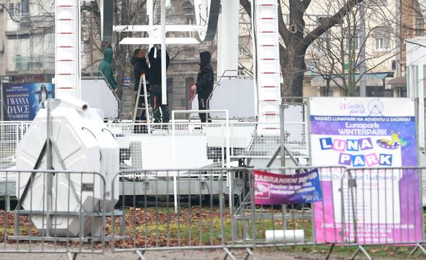 Zagreb: Tužan kraj adventskog kotača