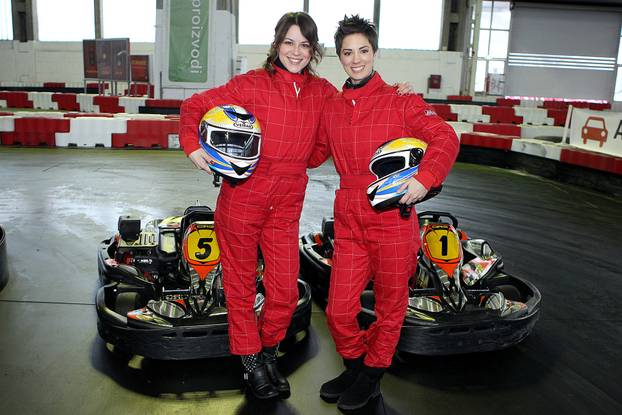 Zagreb: Lorena Nosi? i Barbara Radulovi? voze karting