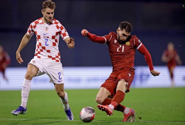 Zagreb: Susret Hrvatske i Armenije u kvalifikacijama za Europsko prvenstvo