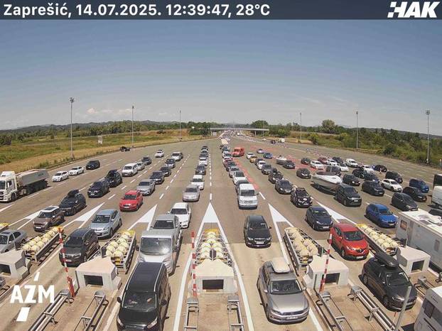 Ogromne gužve na cestama, pogledajte kartu. Kolona prema Lučkom duga čak 16 kilometara!
