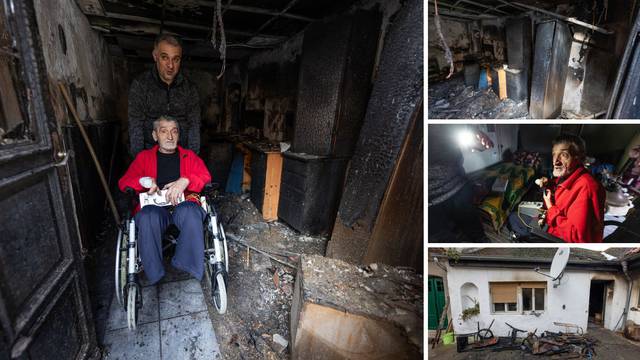 Željko je stopostotni invalid. U požaru je izgubio sve što je imao: 'Izgorjele su mi i proteze'