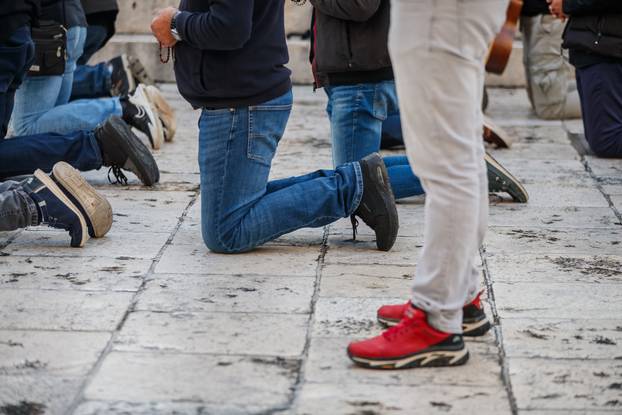 Split: Molitelji na Peristilu okupili su se i ove prve subote u mjesecu
