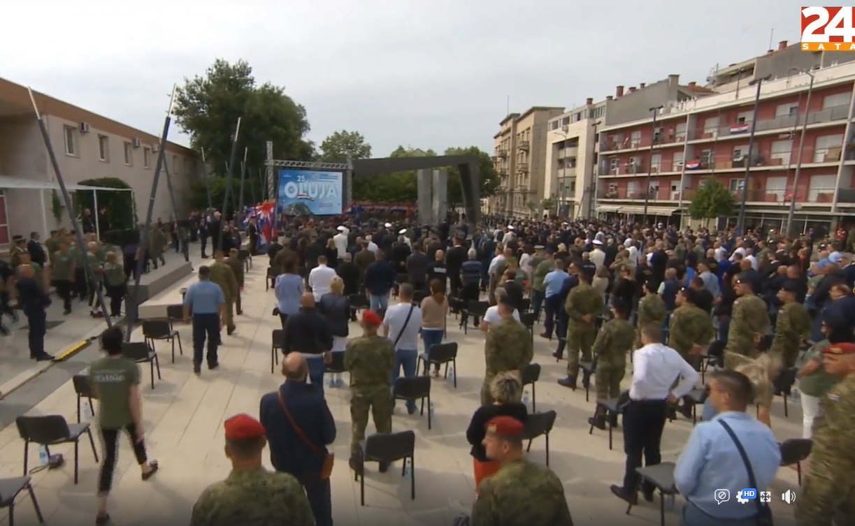 Knin: Proslava je završila nakon programa skupine Krila Oluje