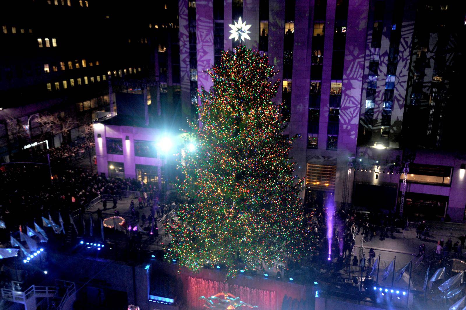 82nd Annual Rockefeller Christmas Tree Lighting Ceremony - New York