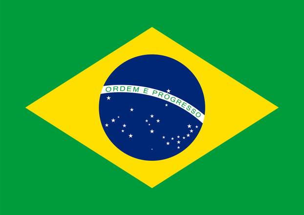 Brazil flag vector