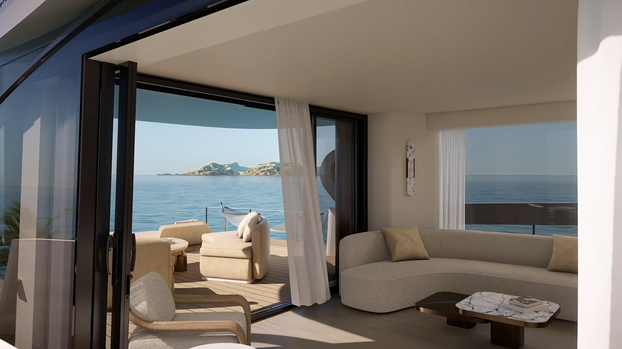 Georgina u tangicama na palači na vodi. Luksuz po mjeri CR7