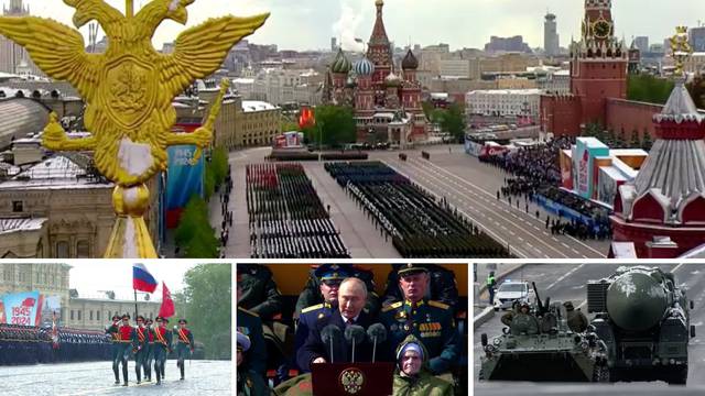 VIDEO Velika vojna parada u Moskvi. Putin poručio: 'Rusija neće dopustiti da je itko ugrozi'