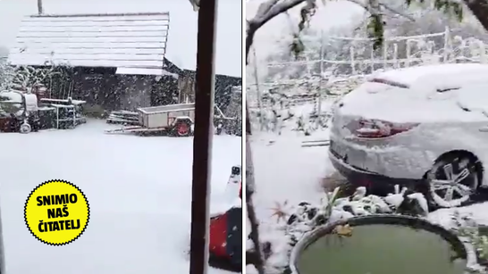 VIDEO Nevjerojatna snimka iz Trakošćana, pada gusti snijeg! 'Pada već 2 sata, ima ga puno'