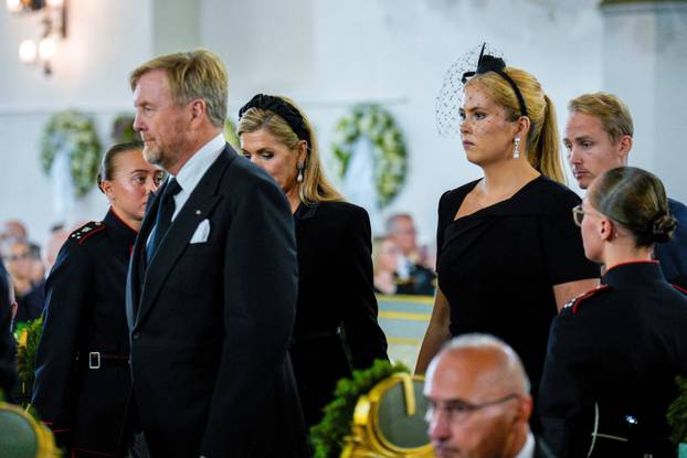 Funeral of Norway's King Harald in Oslo