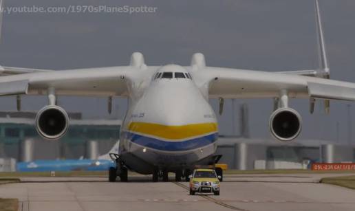 Najveći avion na svijetu sletjet će u 18 sati, sve je spremno