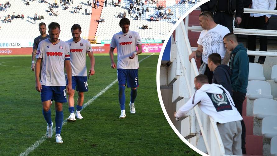 Povici 'Vi niste Hajduk' najbolja je ocjena igre splitske momčadi