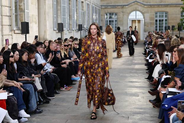 Gabriela Hearst Womenswear Spring/Summer 2026 collection during Paris Fashion Week