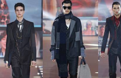 Odijela prugastog i patchwork stila potpisuju Dolce & Gabbana