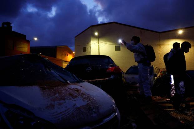 Aftermath of floods in Spain